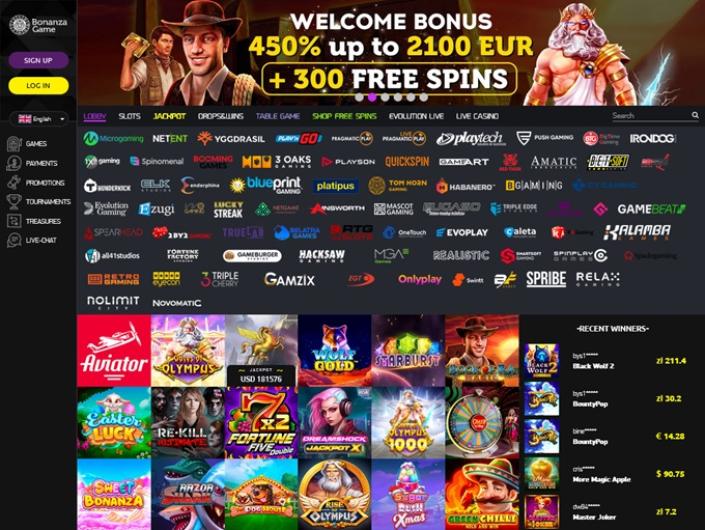 Bonanza Game Casino – Twoje idealne miejsce do gry