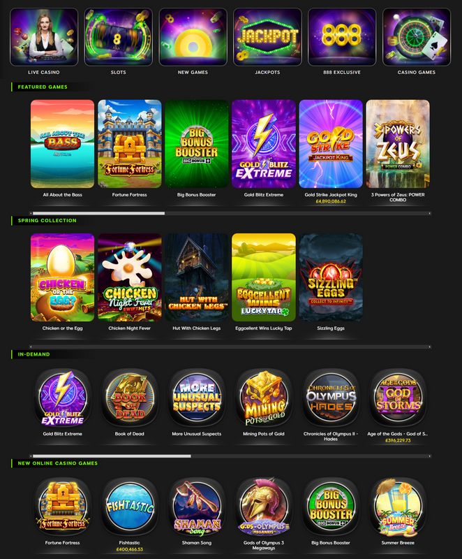 Testimonio de 888casino 2026